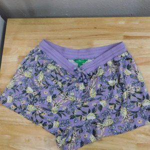 Dip Eco-Friendly Sleepwear (Shorts only) Size M Purple with Pineapples